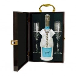 Pearl Design Sparkling Wine And Flutes Set