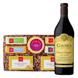Caymus Cabernet Sauvignon Wine And Cheese Gift Box