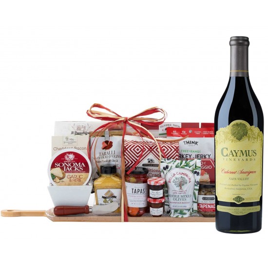 Caymus and Cheese Gift Basket Caymus and Cheese Gift Basket