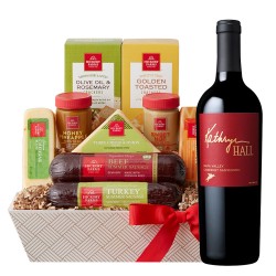 Kathryn Hall Napa Valley Cabernet Sauvignon 2018 Wine And Cheese Gift Basket