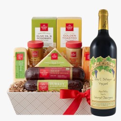 Nickel & Nickel John C Wine And Cheese Gift Basket