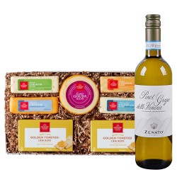 Zenato Pinot Grigio Delle Venezie Italian Wine And Cheese Gift Box