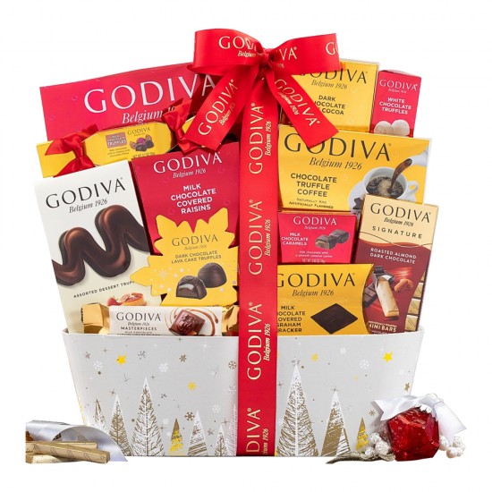 Godiva Chocolate Holiday Gift Basket