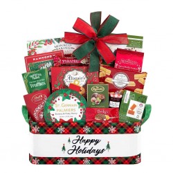Holiday Season's Greeting Gift Basket Holiday Season's Greeting Gift Basket
