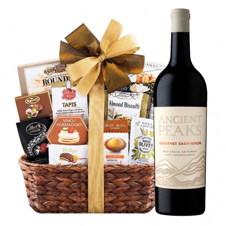 Ancient Peaks Cabernet Santa Margarita Ranch Paso Robles And Bon Appetit Gourmet Gift Basket