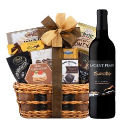 Ancient Peaks Oyster Ridge Paso Robles Red Blend Wine And Gift Basket