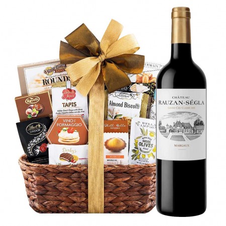 Château Rauzan-Ségla Margaux Grand Cru Classé And Bon Appétit Gourmet Gift Basket