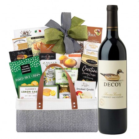 Decoy Wine Gift Basket