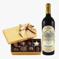 Far Niente Wine And 8 Pieces Godiva Chocolate Gift Box
