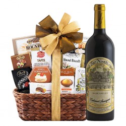 Far Niente Wine And Bon Appetit Gourmet Gift Basket