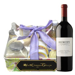 Hewitt Vineyard Cabernet Sauvignon And Serenity Soak Spa Gift Basket