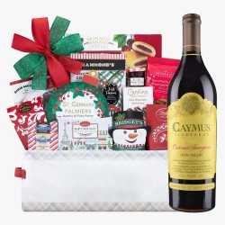 Holiday Season's Special Caymus Cabernet Sauvignon Wine Gift Basket