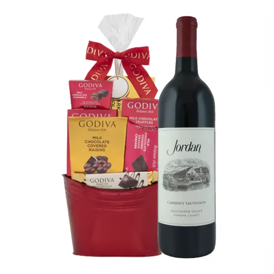 Jordan Cabernet Sauvignon Wine Gift Basket
