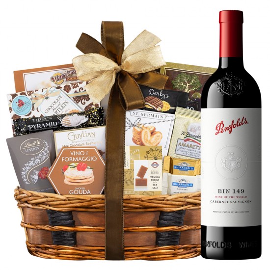 Penfolds Bin 149 Cabernet Wine Gift Basket Penfolds Bin 149 Cabernet Wine Gift Basket