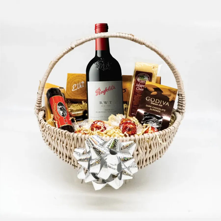 Penfolds RWT Bin 798 Shiraz With Signature Gift Basket