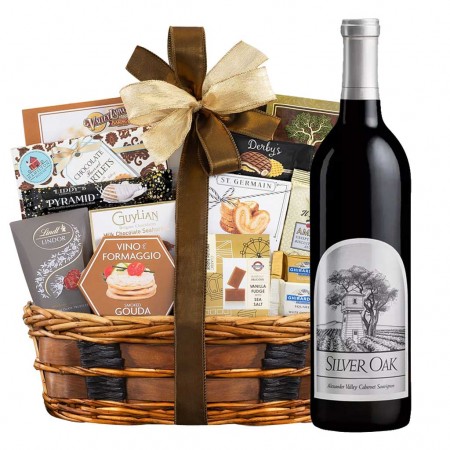 Silver Oak Alexander Valley Cabernet Sauvignon Wine Gift Basket