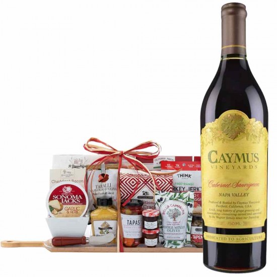 Caymus and Cheese Gift Basket