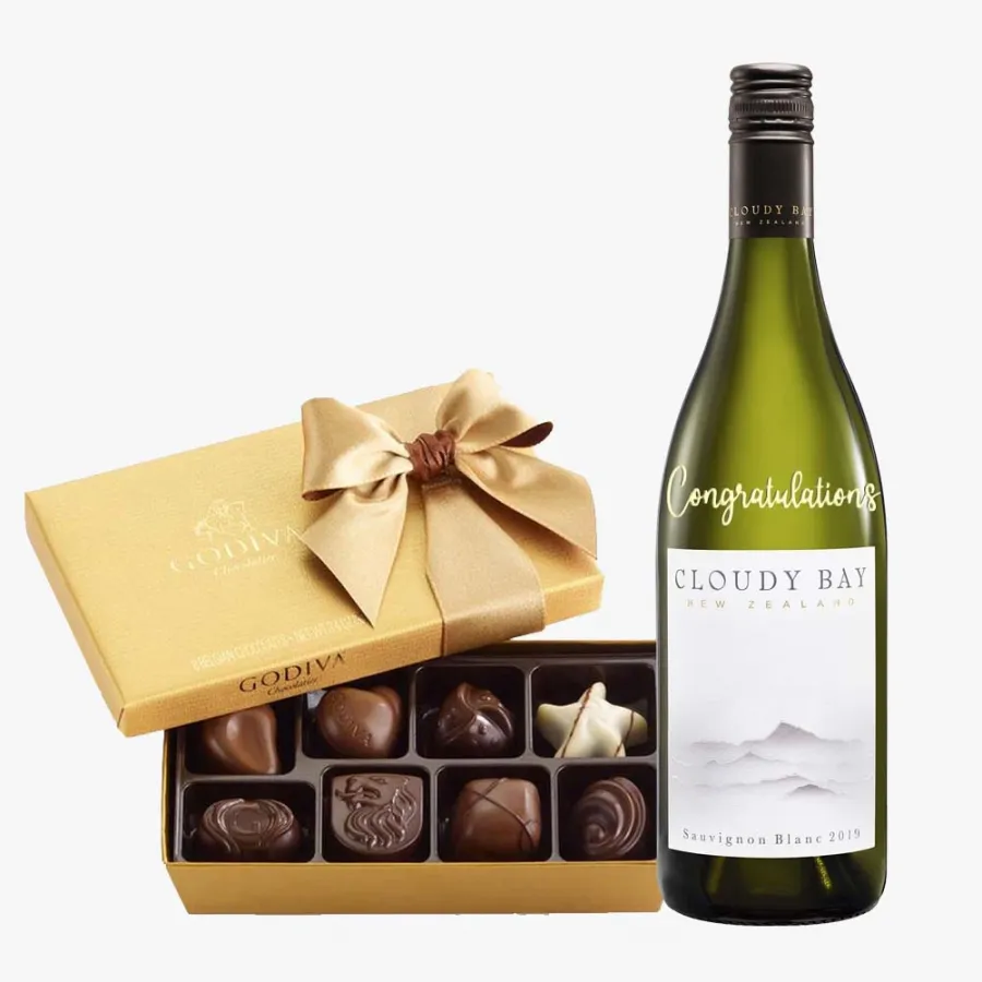Personalized White Wine Gift Set