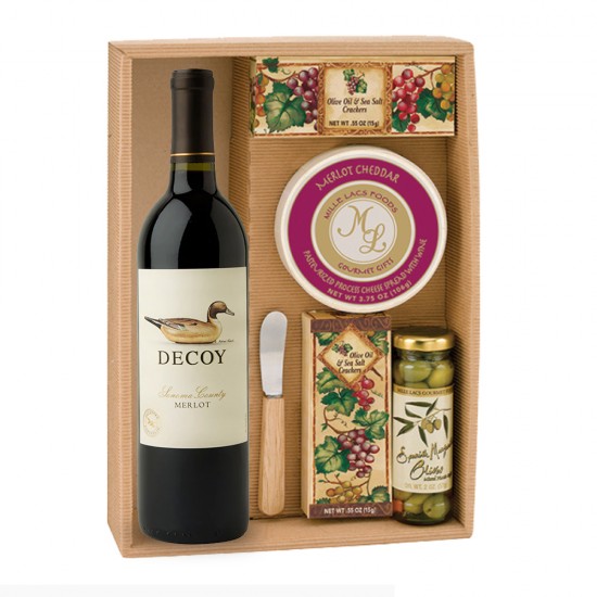 Decoy Merlot Wine Gift Set Decoy Merlot Wine Gift Set