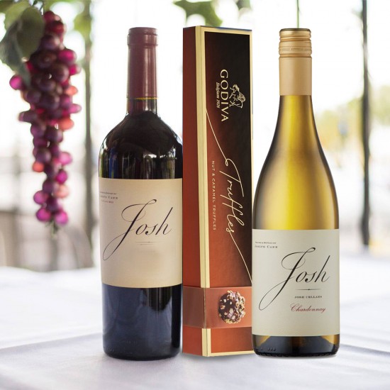 Josh Cellars Cabernet Sauvignon & Chardonnay Wine Gift Set