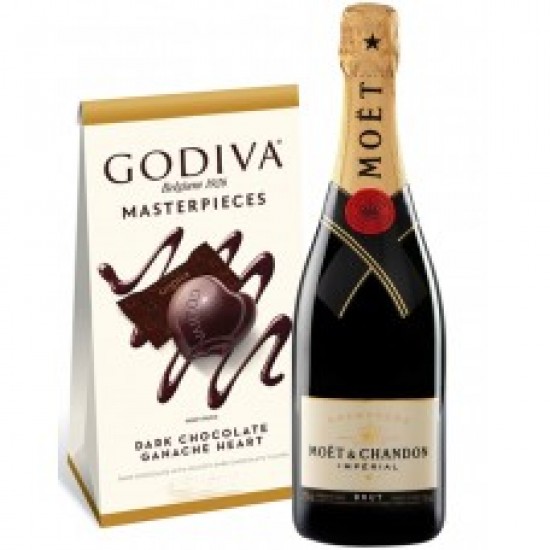 Moët & Chandon Impérial Brut Champagne and Godiva Chocolates Moët & Chandon Impérial Brut Champagne and Godiva Chocolates