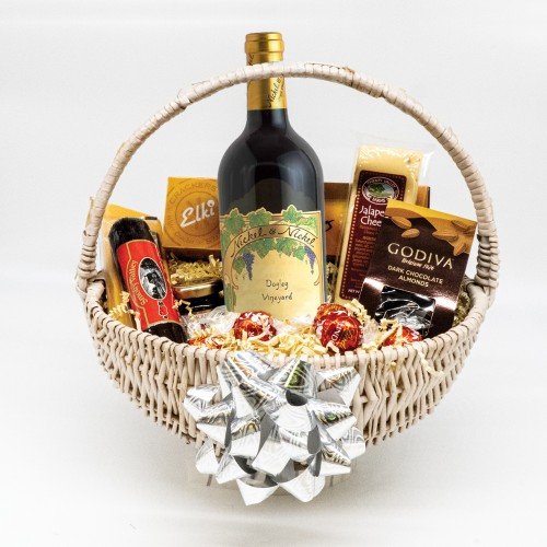 Buy Nickel & Nickel Dogleg Vineyard Wine and Cheese Basket