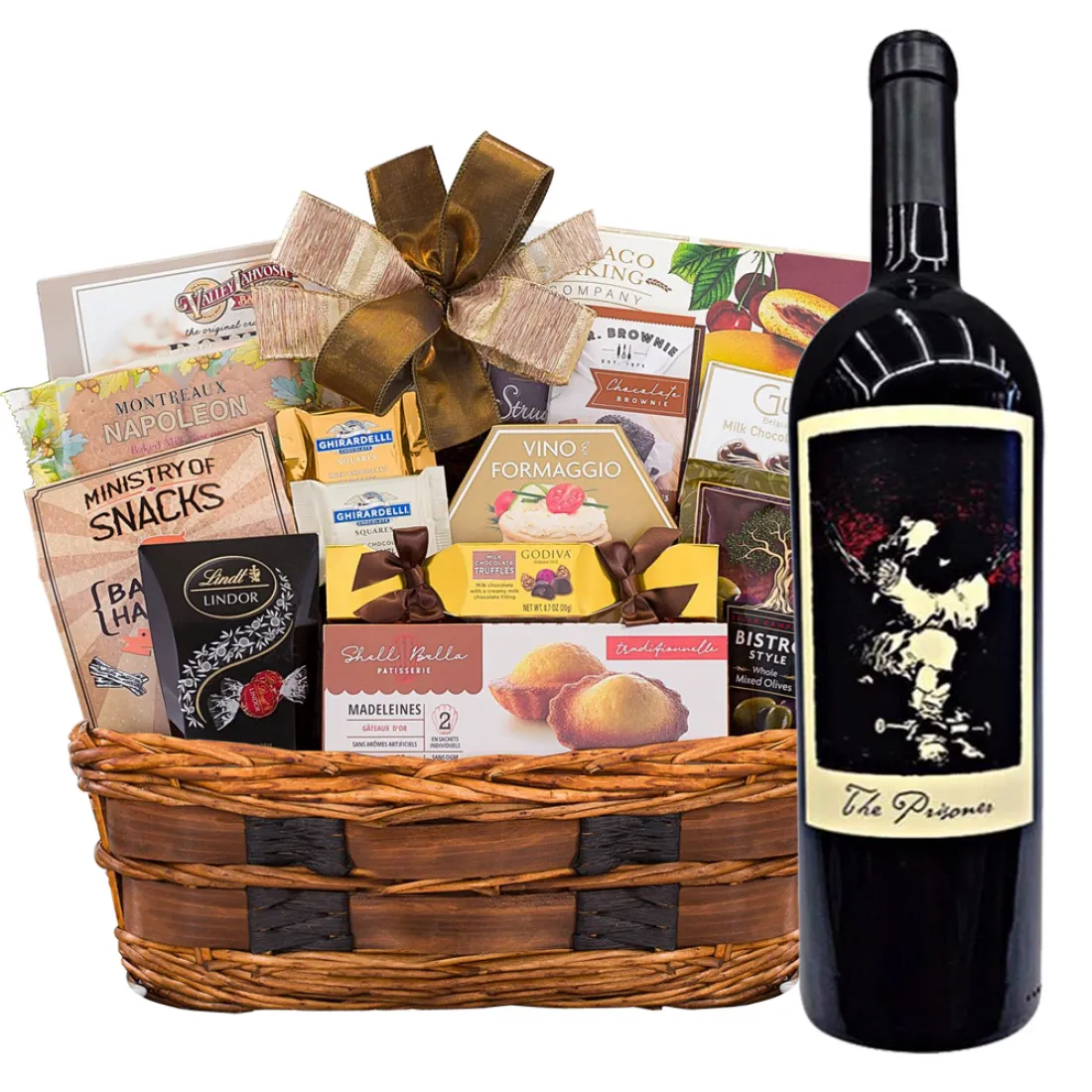 The Prisoner Red Blend Gift Basket