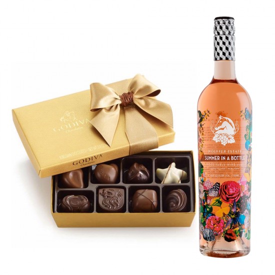 Wolffer Summer Bottle With Godiva 8PC Wolffer Summer Bottle With Godiva 8PC