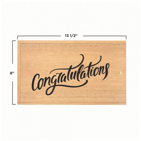Double Champagne Wooden Box (Engravable) Double Champagne Wooden Box (Engravable)