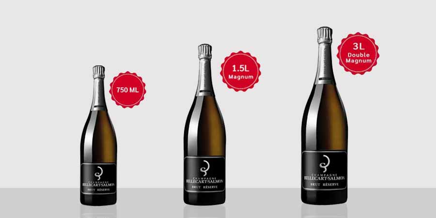 billecart-salmon champagne price by size