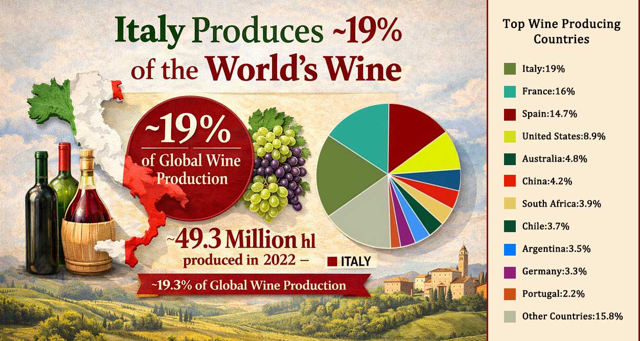 Top Wine Producing Countries
