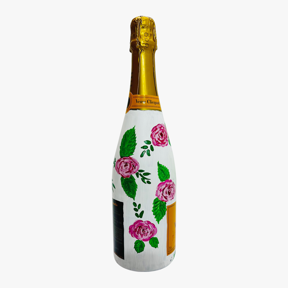 Hand-Painted Veuve Clicquot Hand-Painted Veuve Clicquot