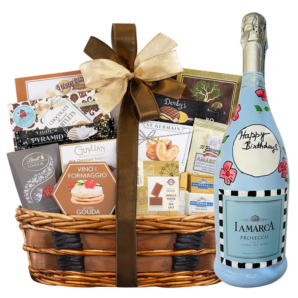Hand-Painted La Marca Prosecco Hand-Painted La Marca Prosecco