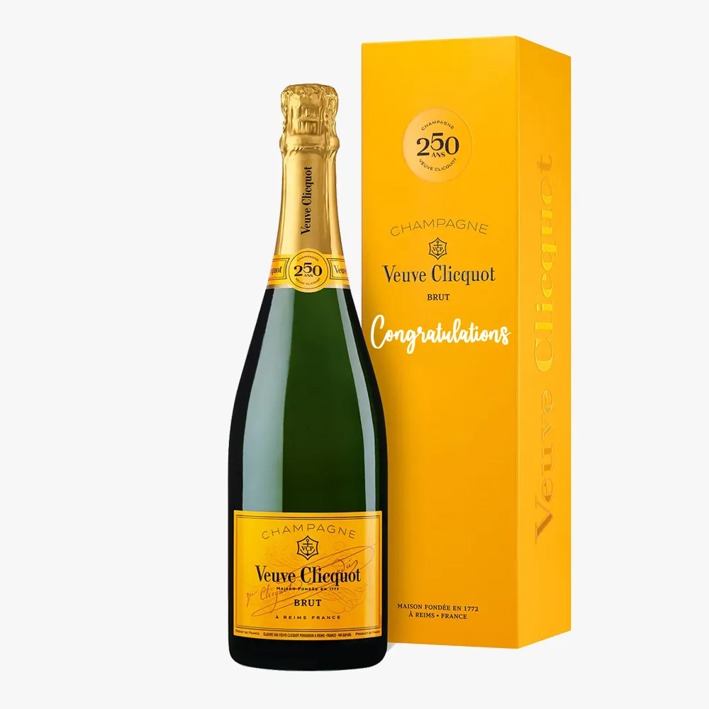 Personalized Veuve Clicquot Brut Bottle Personalized Veuve Clicquot Brut Bottle