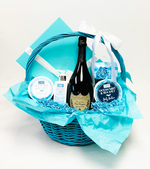 Dom Perignon Champagne Spa Basket Dom Perignon Champagne Spa Basket