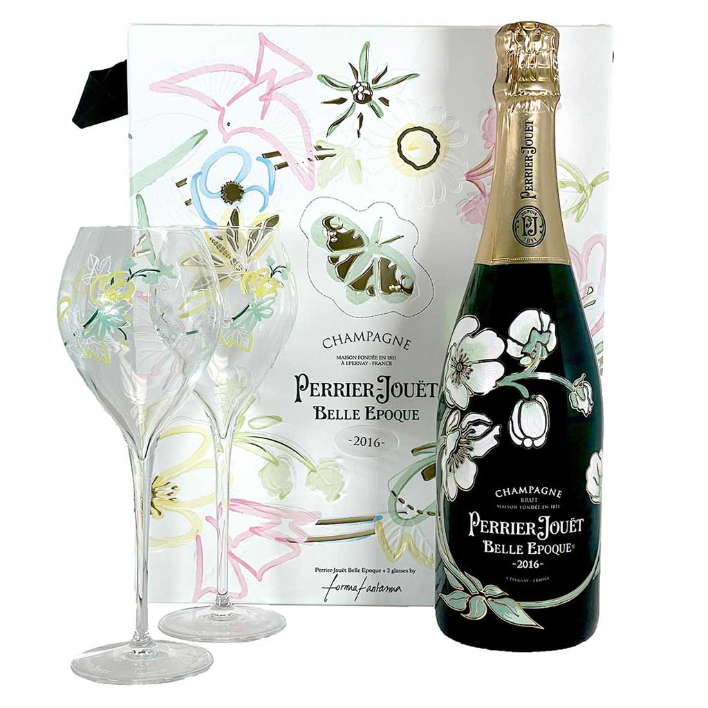 2016 Perrier-Jouet Belle Epoque Champagne And Flute Gift Set 2016 Perrier-Jouet Belle Epoque Champagne And Flute Gift Set