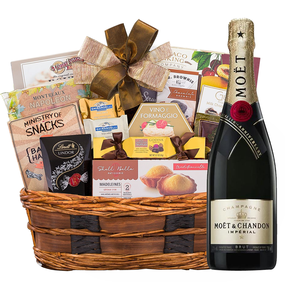 Bon Appetit Hamper With Moet & Chandon Imperial Brut Bon Appetit Hamper With Moet & Chandon Imperial Brut