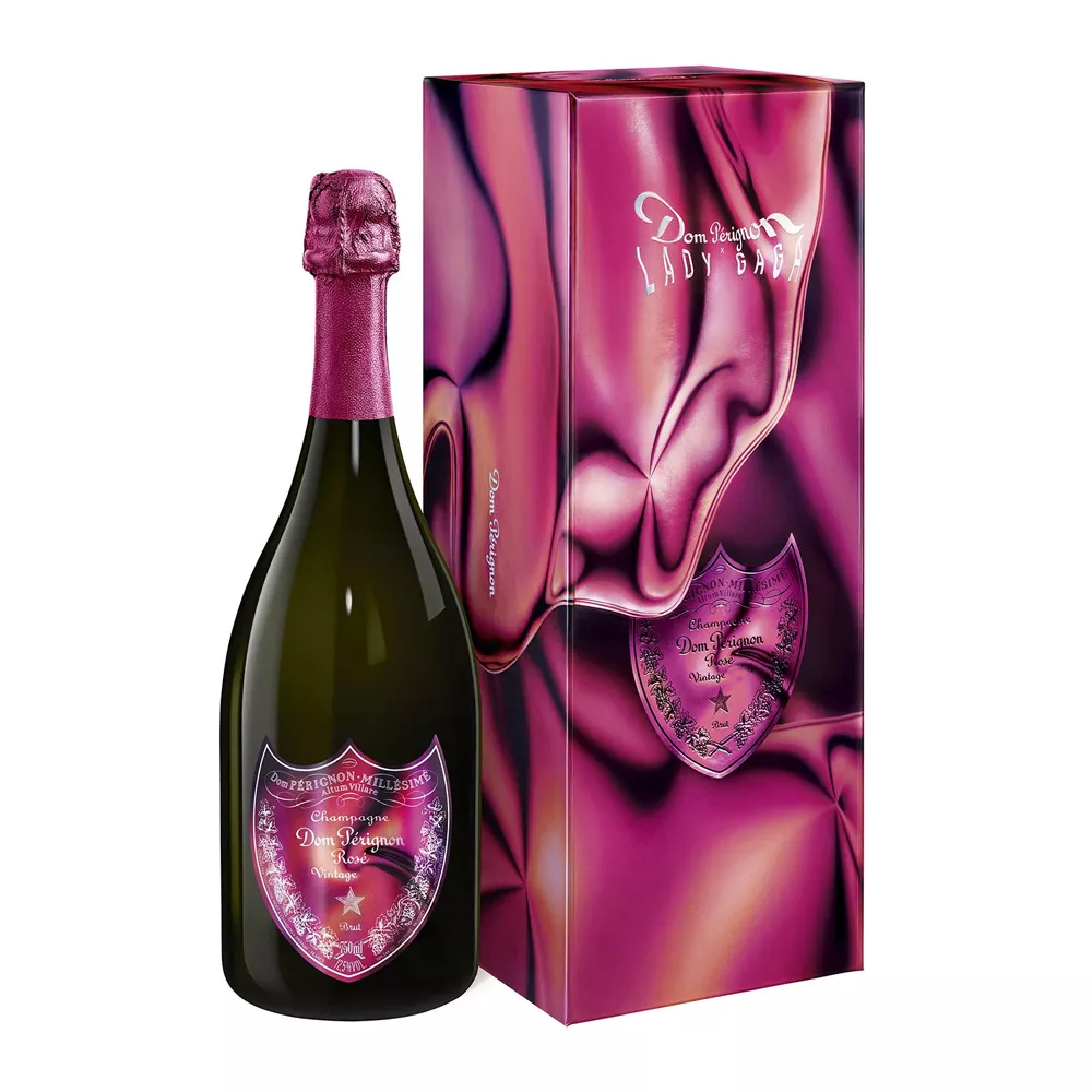 Dom Perignon Lady Gaga Rose Champagne