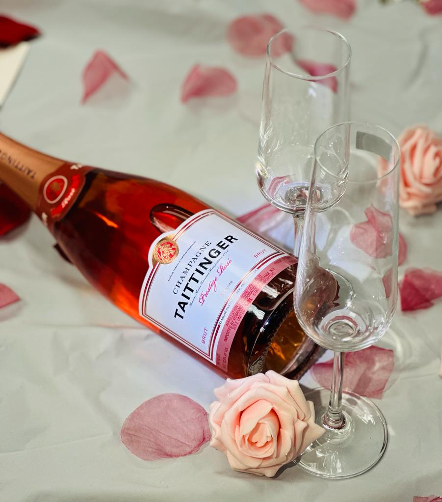 Taittinger Prestige Rose Champagne And Tiffany & Co. Flute Gift Set