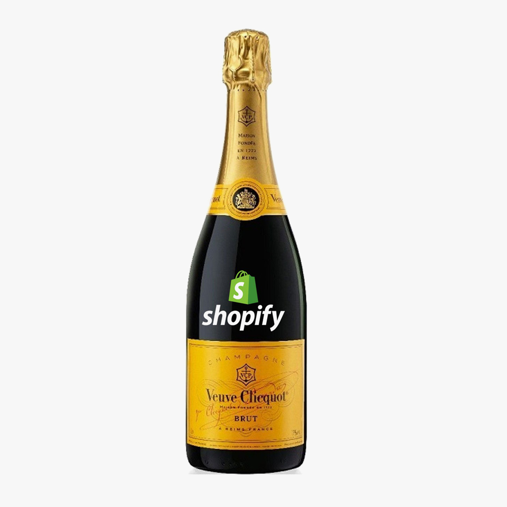 Custom Veuve Clicquot Brut With Company Logo