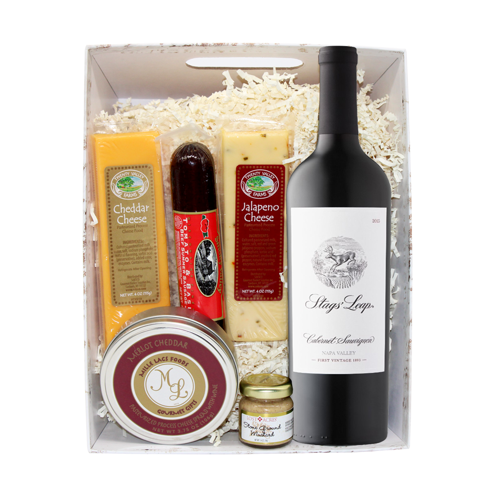 STAGS' LEAP CABERNET SAUVIGNON GIFT BASKET