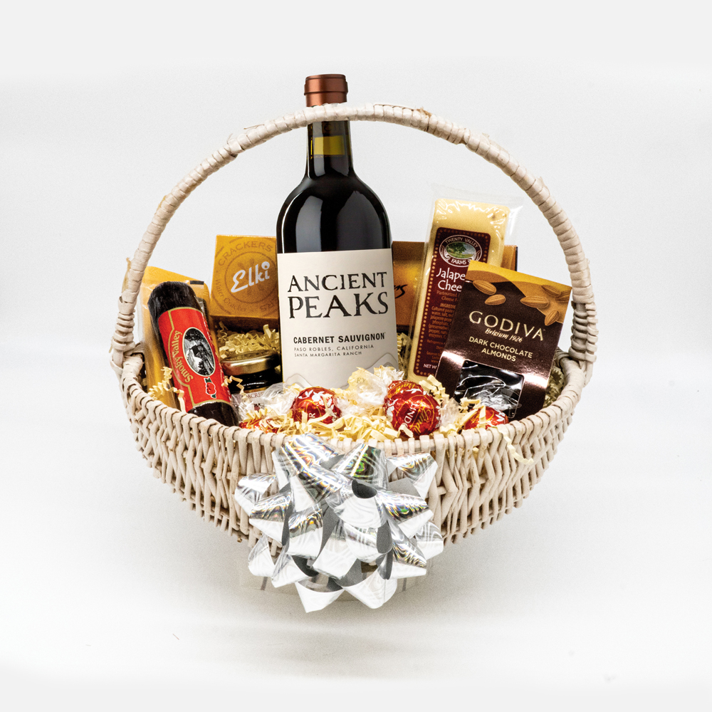 Ancient Peaks Cabernet Sauvignon Paso Robles With Signature Gift Basket Ancient Peaks Cabernet Sauvignon Paso Robles With Signature Gift Basket